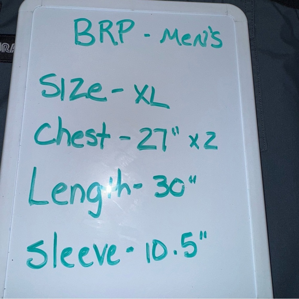 BRP Can-Am Rotax Men’s Colorblock Work Shirt Black Gray Short Sleeve XL - Picture 8 of 8